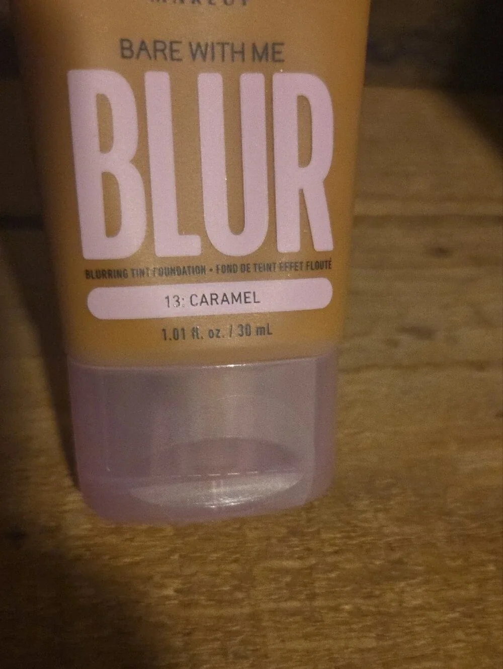 NYX Bare With Me Blur Tinted Foundation - Caramel New Sealed
